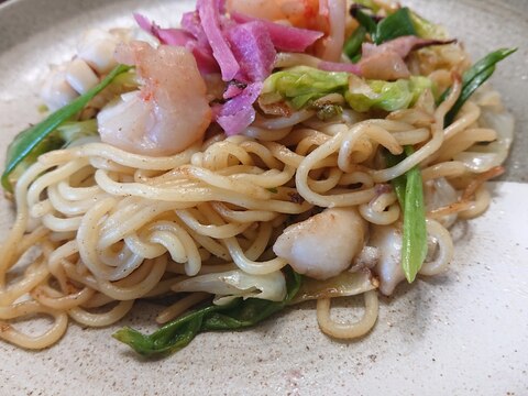 海鮮塩焼きそば